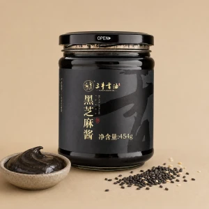 Black Sesame Paste – pasta z czarnego sezamu 454 g | Sanfeng