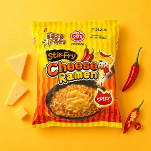Cheese Ramen Stir-Fry Spicy | Ottogi