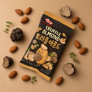 Truffle Almond – migdały w posypce o smaku trufli | Nuts Holic