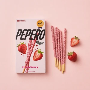 Pepero Strawberry | Lotte