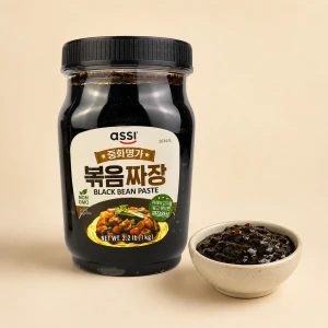 Black Soy Bean Paste - pasta z czarnej soi 1 kg | Assi