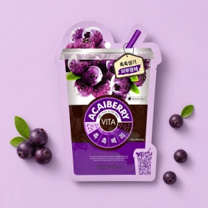 Mediheal | Acti Berry Vita Mask - Maska w płachcie rewitalizująca z ekstraktem z jagód acai