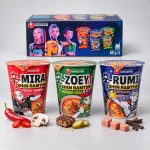 K-pop Demon Hunters Shin Cup Set | Nongshim