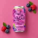 Post Lacto Sparkling Berry Blast - napój gazowany o smaku jagód 350 ml | OKF
