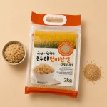 Brązowy ryż kleisty premium 2 kg | Onnuri